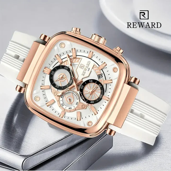 New Square Dial Men's Reward Watch