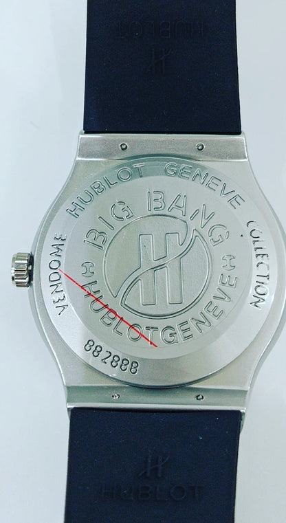 Hublot Quartz Classic Fusion Titanium 43mm – Blue & Black WATCH WITH BOX (🚫 Serious inquiries only, please. ❗ Order cancellation after confirmation is not accepted.)