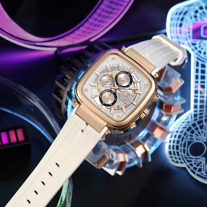 New Square Dial Men's Reward Watch