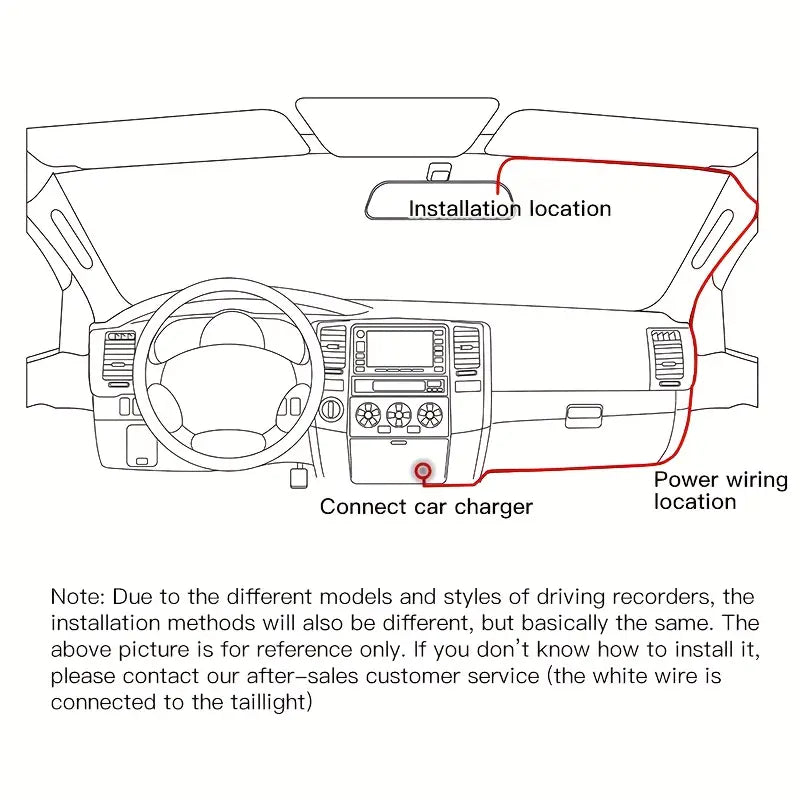 DUBLE CAMERA OF CAR MIRROR